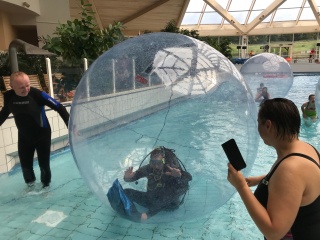 Aquazorbing a Aquaroller